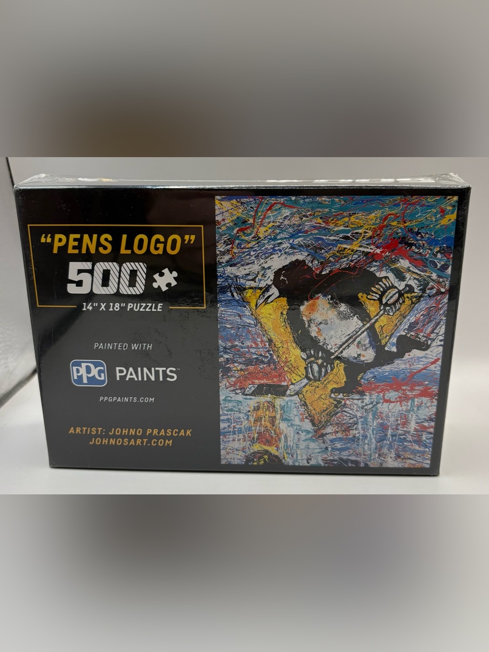 Pens Logo Pittsburgh Penguins 500 Piece Puzzle SGA Promo PPG NEW SEALED